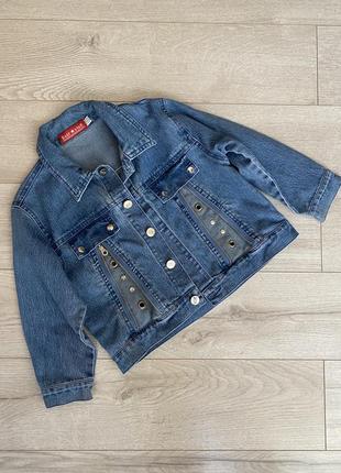East star 🌟 стильная джинсовая куртка для девочки