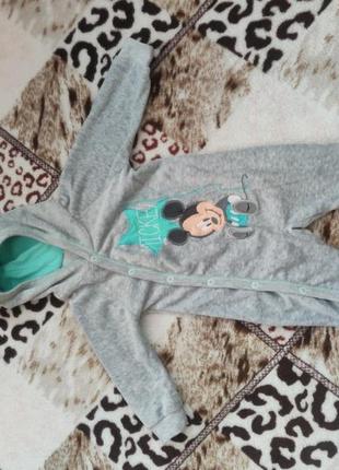 Велюровый комбинезон