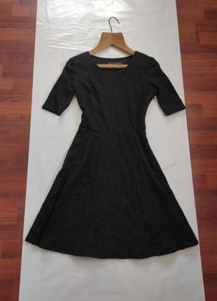 Фактурне чорне плаття - next3 фото