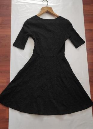 Фактурне чорне плаття - next7 фото