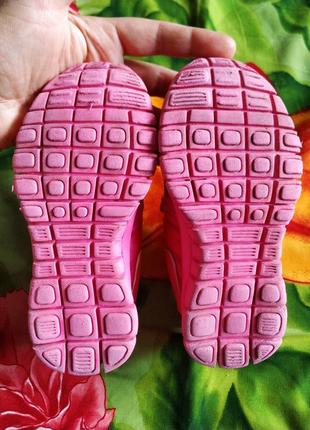 Розові кросівки для дівчинки 27 р6 фото