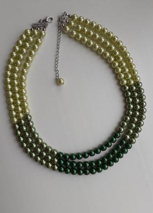 Трирядні намисто,намисто