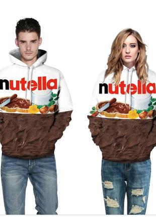 Худі,толстовка з капюшоном nutella,худі