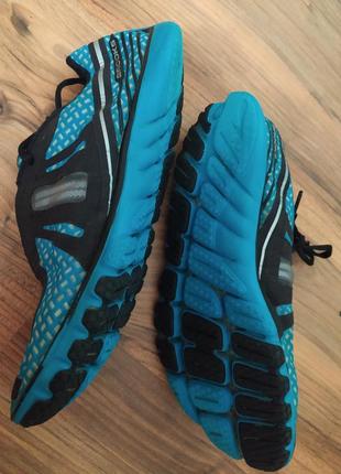 Кросівки ультралегкідрифты бігові блакитнi brooks pure drift barefoot амфібії3 фото