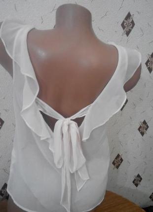 Великий вибір блуз на будь-який смак !!! ніжна мереживна блузка з відкритою спиною zara4 фото