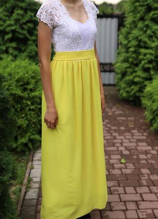 Жовте плаття3 фото