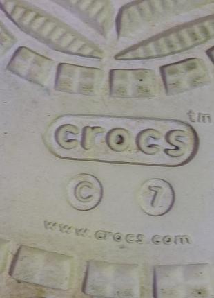 Босоніжки crocs 6