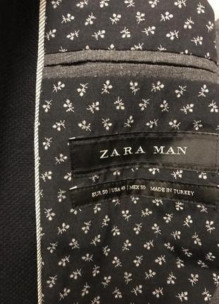 Новий чоловічий піджак zara (50р)10 фото
