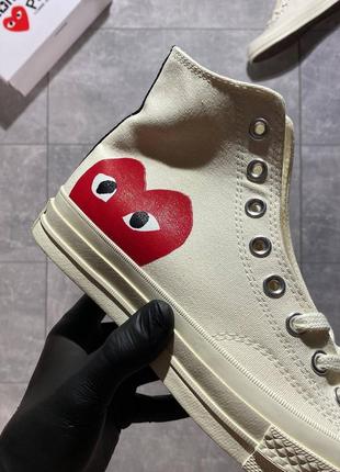 Кеды высокие converse comme des garcons