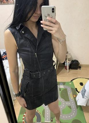 Джинсове сукню