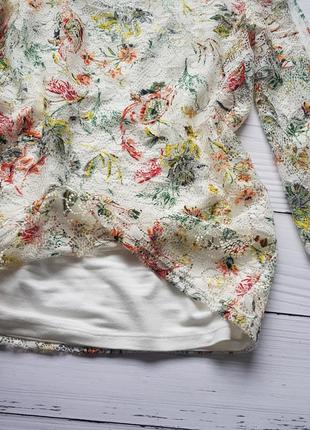 Блузка кофточка легкая в сетку с майкой-подкладкой8 фото