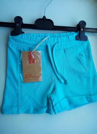 Трикотажные шорты на девочку 2 лет fox