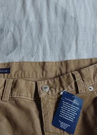 Брендові фірмові англійські жіночі стрейчеві демісезонні літні джинси штрукси lands'end,нові з бірками,розмір 12анг.1 фото