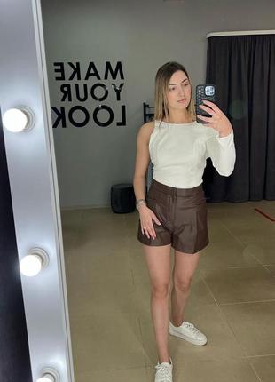 Боди на одно плечо zara2 фото