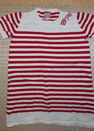 Яркое платье девочке в полоску размер 4т на 3-4 года фирмы sela