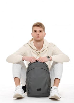Чоловічий рюкзак графітовий 4