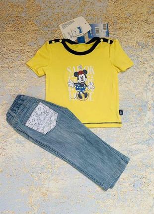 Комплект футболка джинсы original marines