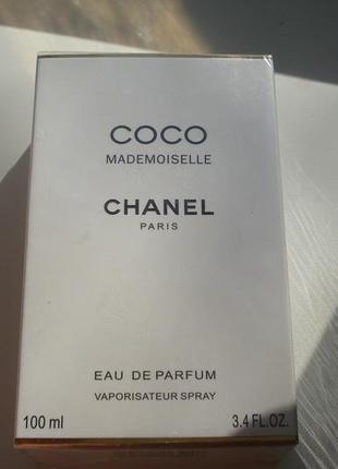 Chanel coco mademoiselle 100ml пафюмированная вода4 фото