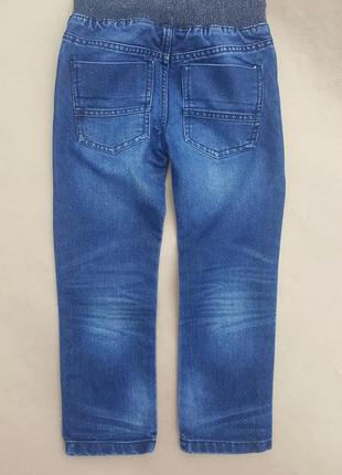 Брендовые штаны джинсы джоггеры на резинке f&f 116 см (5-6 лет)5 фото