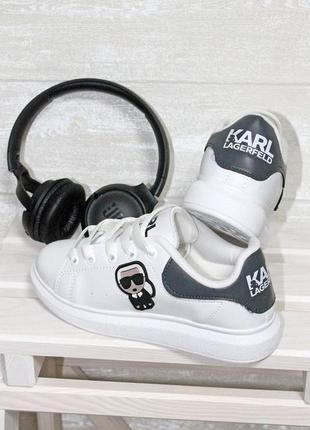 Кеди дитячі білі karl, 31-35