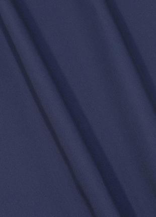 Ткань костюмная темно синяя