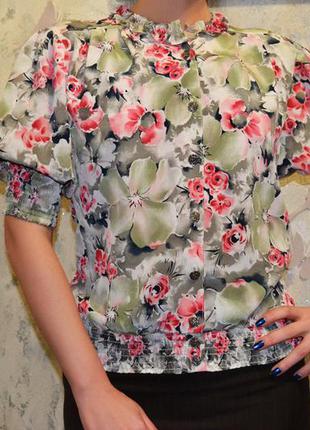 Сорочка з трояндочками dg dolce short gabbana дольче габбана