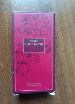 Avon soft musk delice velvet berries