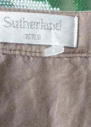 Блуза рубашка удлиненная бренд sutherland 100% коттон2 фото