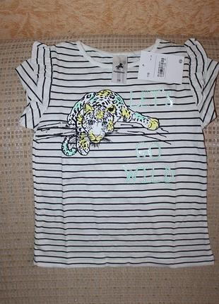 Нова футболка дівчинку 4-5 років від palomino, німеччина