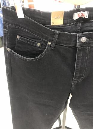 Мужские чёрные джинсы levi’s2 фото