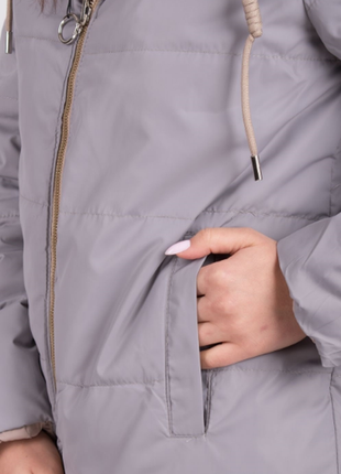 Женская двухсторонняя куртка5 фото