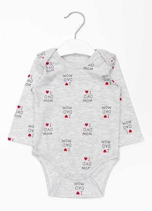 Боди детское с длинным рукавом боді дитяче