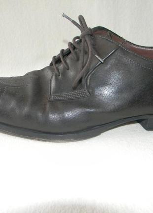Мужские кожаные туфли boss р.44 дл.ст 31см2 фото