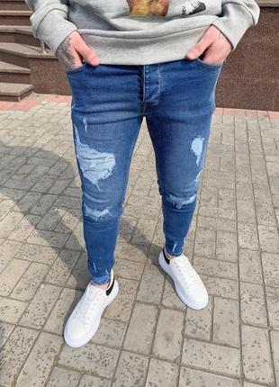 Завужені джинси чоловічі2 фото