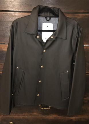 Новий , брендовий, дуже крутий, стильний чоловічий піджак - куртка - вітровка з не промокаемого матеріалу 44-48 р