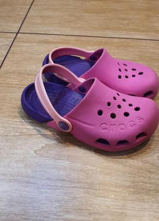 Клоги crocs размер с11. 19-19.5 см4 фото