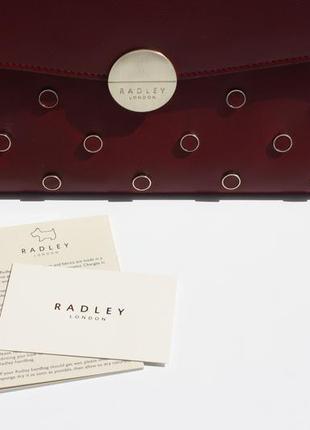 Шкіряний клач radley london broad street новий великий8 фото