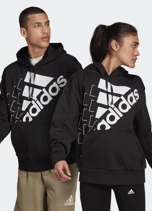 Худи унисекс adidas essentials logo gs87475 фото