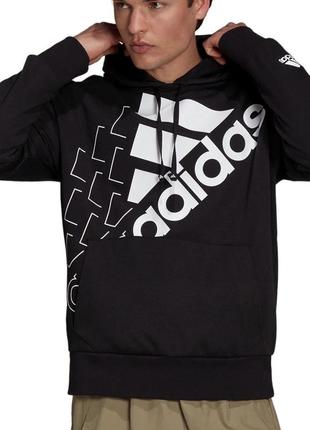 Худи унисекс adidas essentials logo gs87476 фото