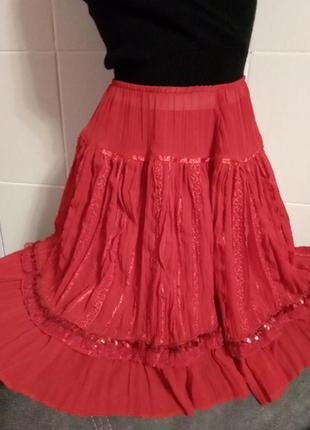 Красная юбка / красная юбка2 фото