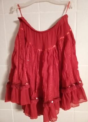 Красная юбка / красная юбка1 фото