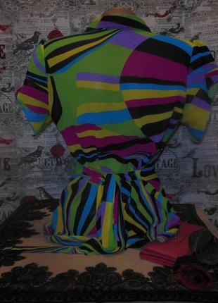 Яркая летняя игривая блуза-туника beta best5 фото