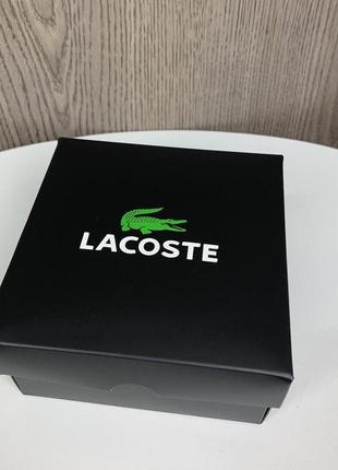 Мужской кожаный ремень автомат в стиле лакоста крокодил в коробке, пояс lacoste натуральная кожа в коробочке9 фото