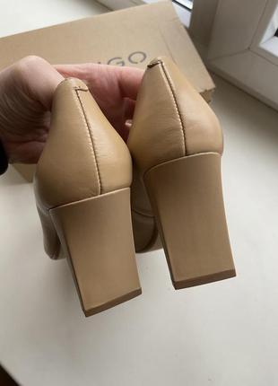 Нові шкіряні туфлі нові шкіряні туфлі mango3 фото