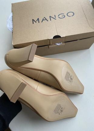 Нові шкіряні туфлі нові шкіряні туфлі mango5 фото