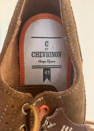 Замшевые мужские туфли кеды chevignon8 фото