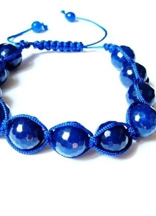 Браслет shamballa индиго