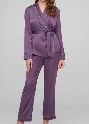 Комплект для дома и сна пижама с брюками2 фото