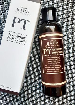 Cos de baha peptide facial toner with matrixyl 3000 & argireline пептидний тонер