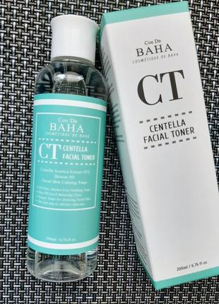 Cos de baha ct centella facial toner відновлюючий тонер з центеллой1 фото